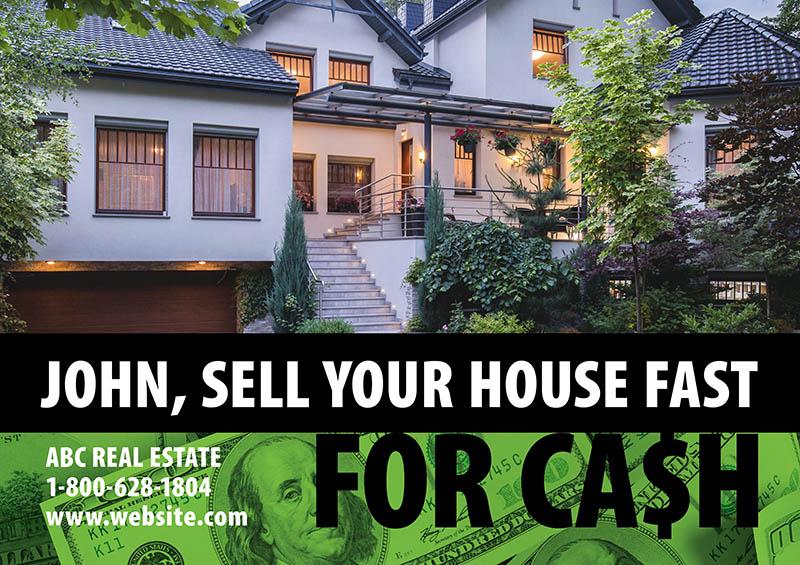 real estate investor postcards
