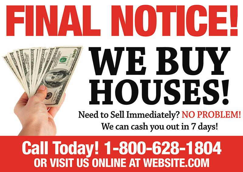 real estate investor postcard templates