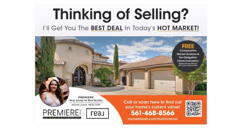 real estate postcard example
