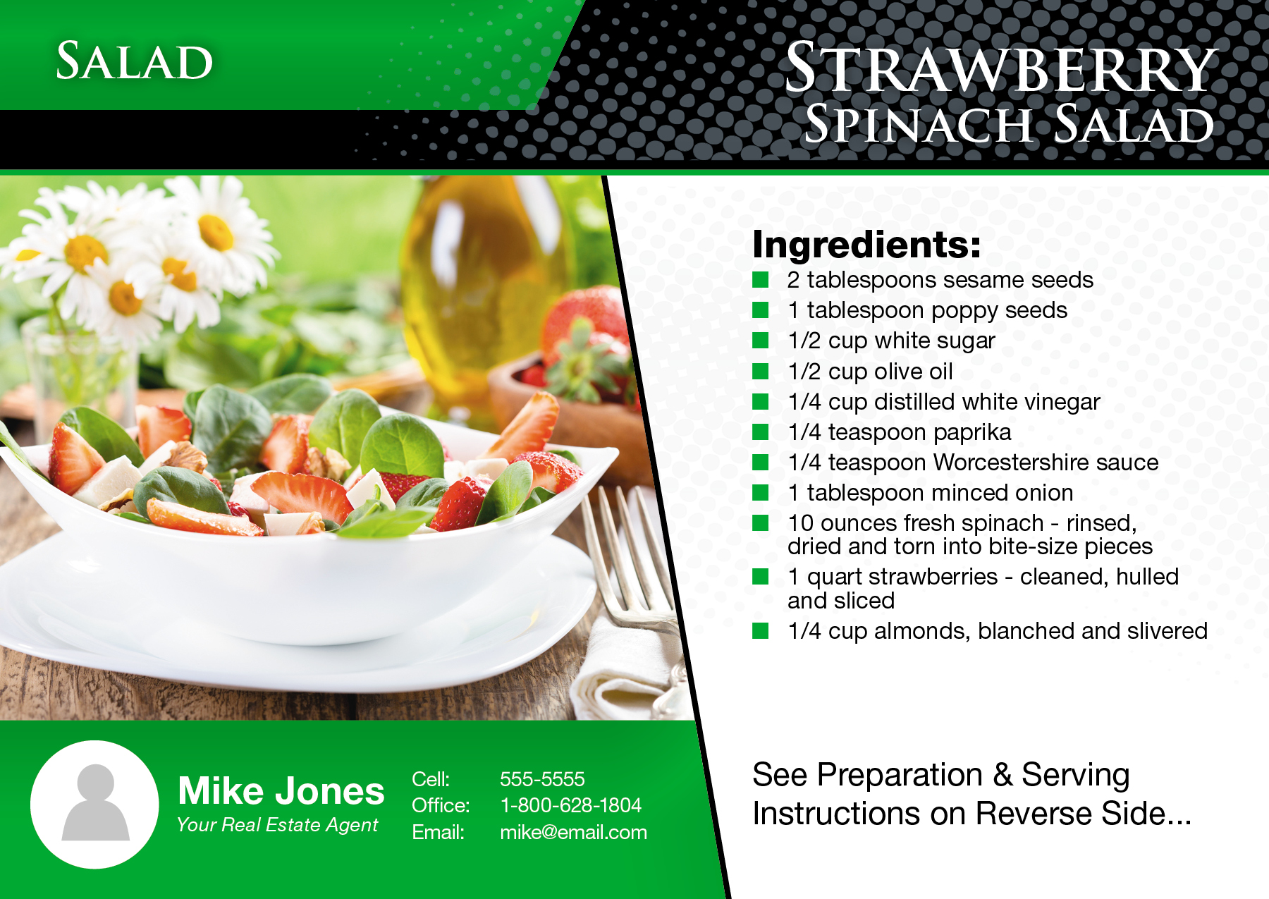 18 Genius Realtor Recipe Postcards You Should Try