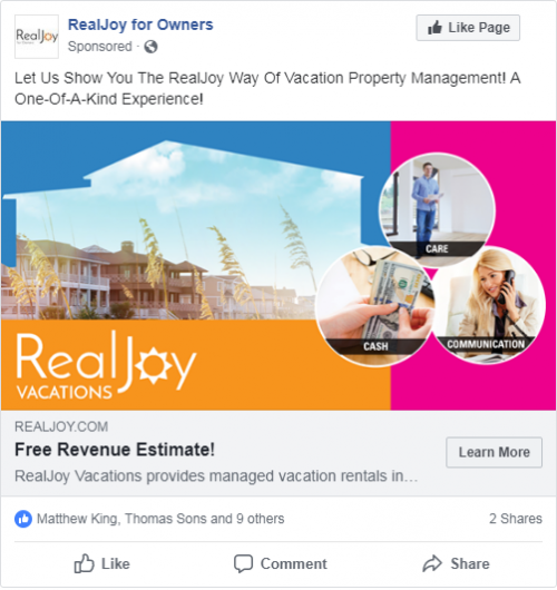 realjoy facebook ad