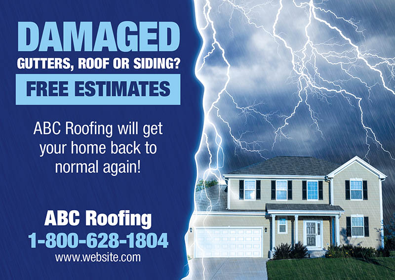 roofing ads examples
