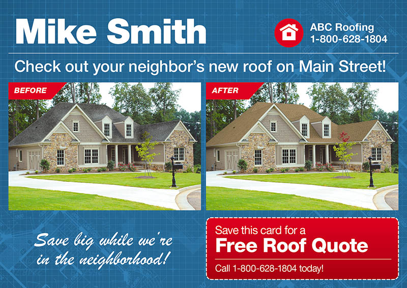 roofing flyers sample