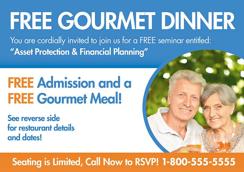 seminar mailers for financial advisors