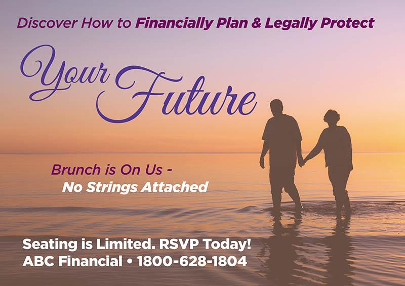 seminar mailers for financial advisors