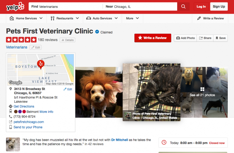 veterinary marketing company on yelp