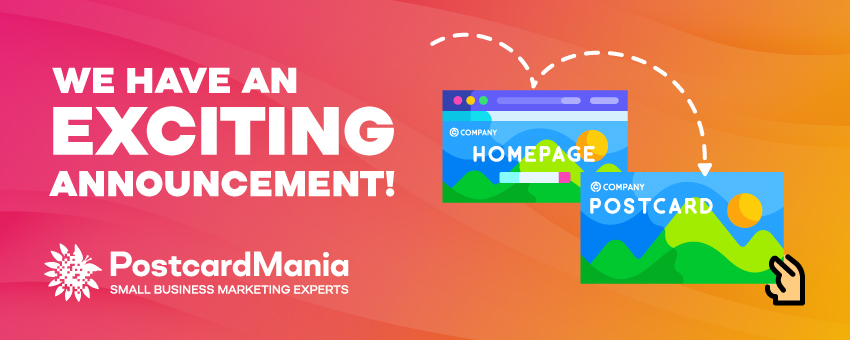 EXCITING Announcement: PostcardMania launches direct mail retargeting tool, Website to Mailbox, after 2 long years of development