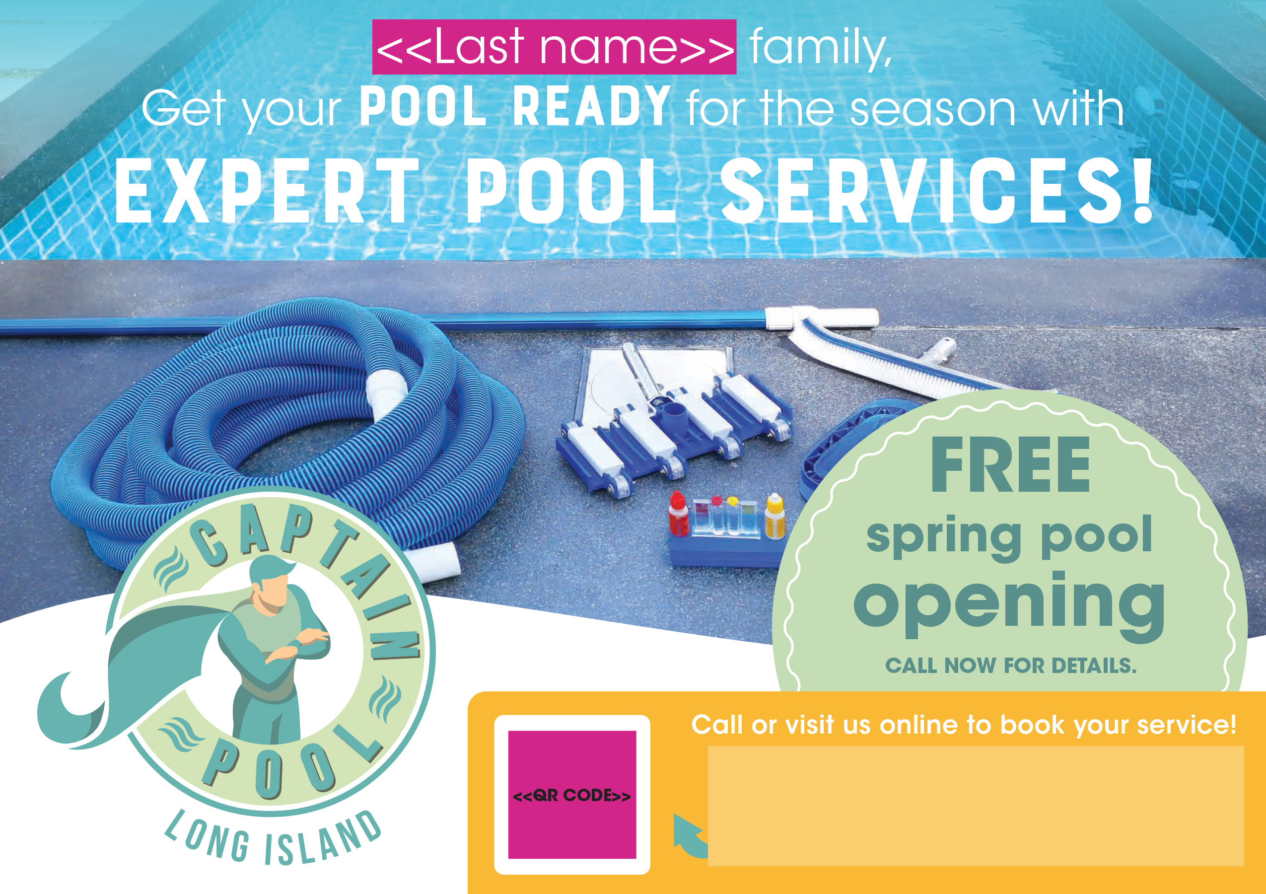 Successful Pool Service Postcard Campaign