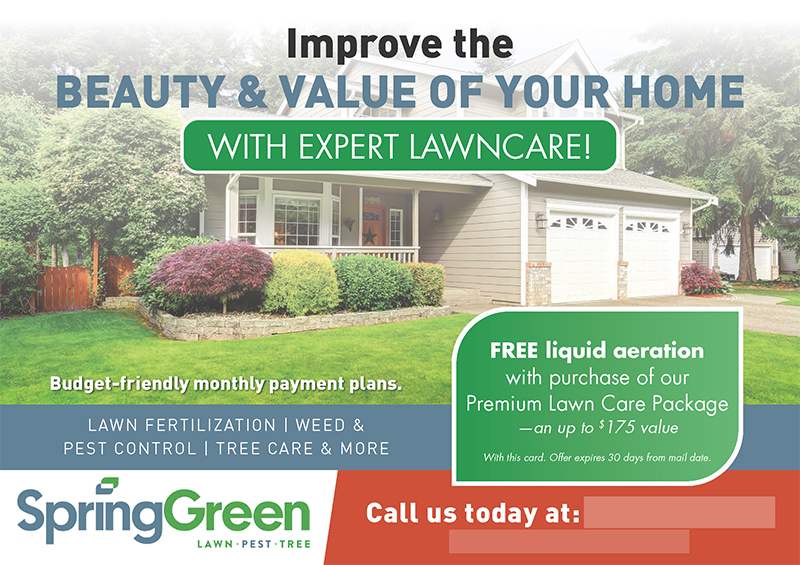 Successful Landscaping Postcard Campaign