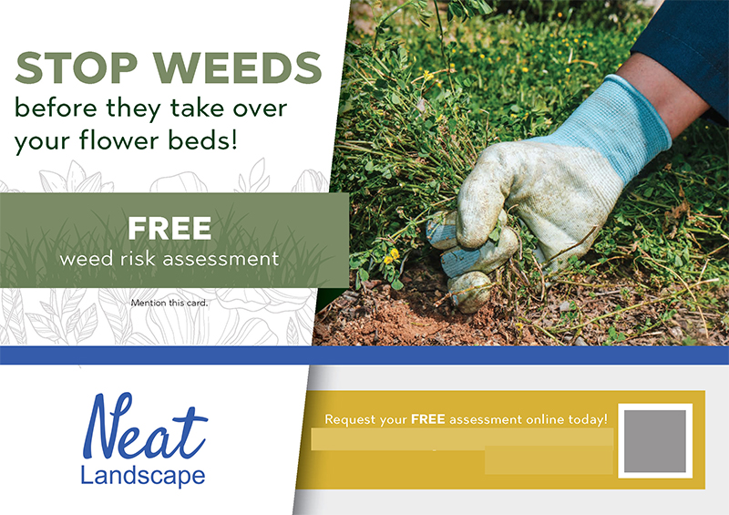 Successful Landscaping Postcard Campaign