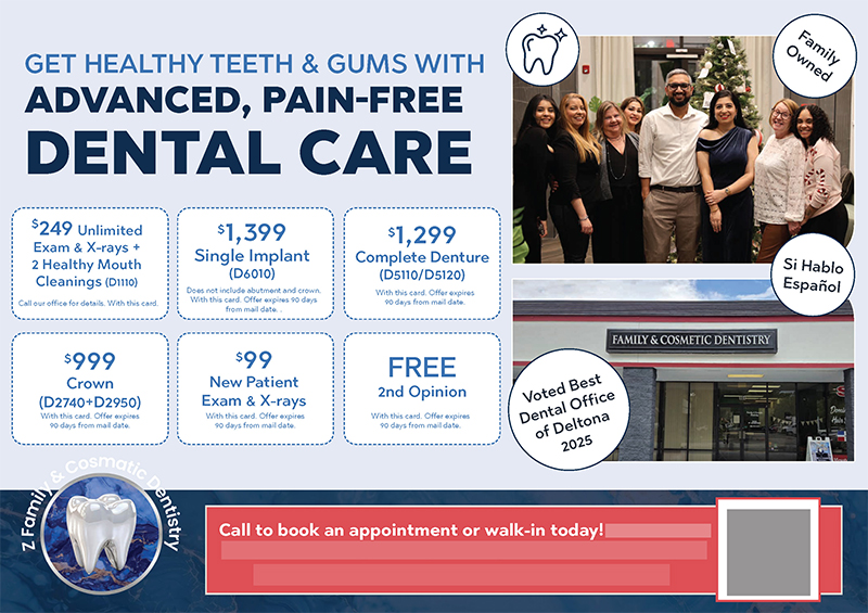Successful Dental Services Postcard Campaign