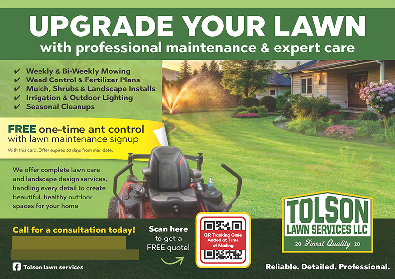 Successful Landscaping Postcard Campaign