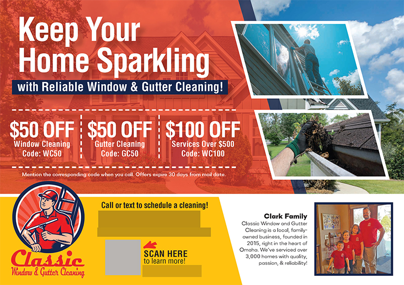 Successful Cleaning Services Postcard Campaign