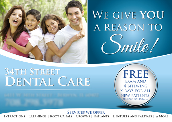 Successful Dental Services Postcard Campaign