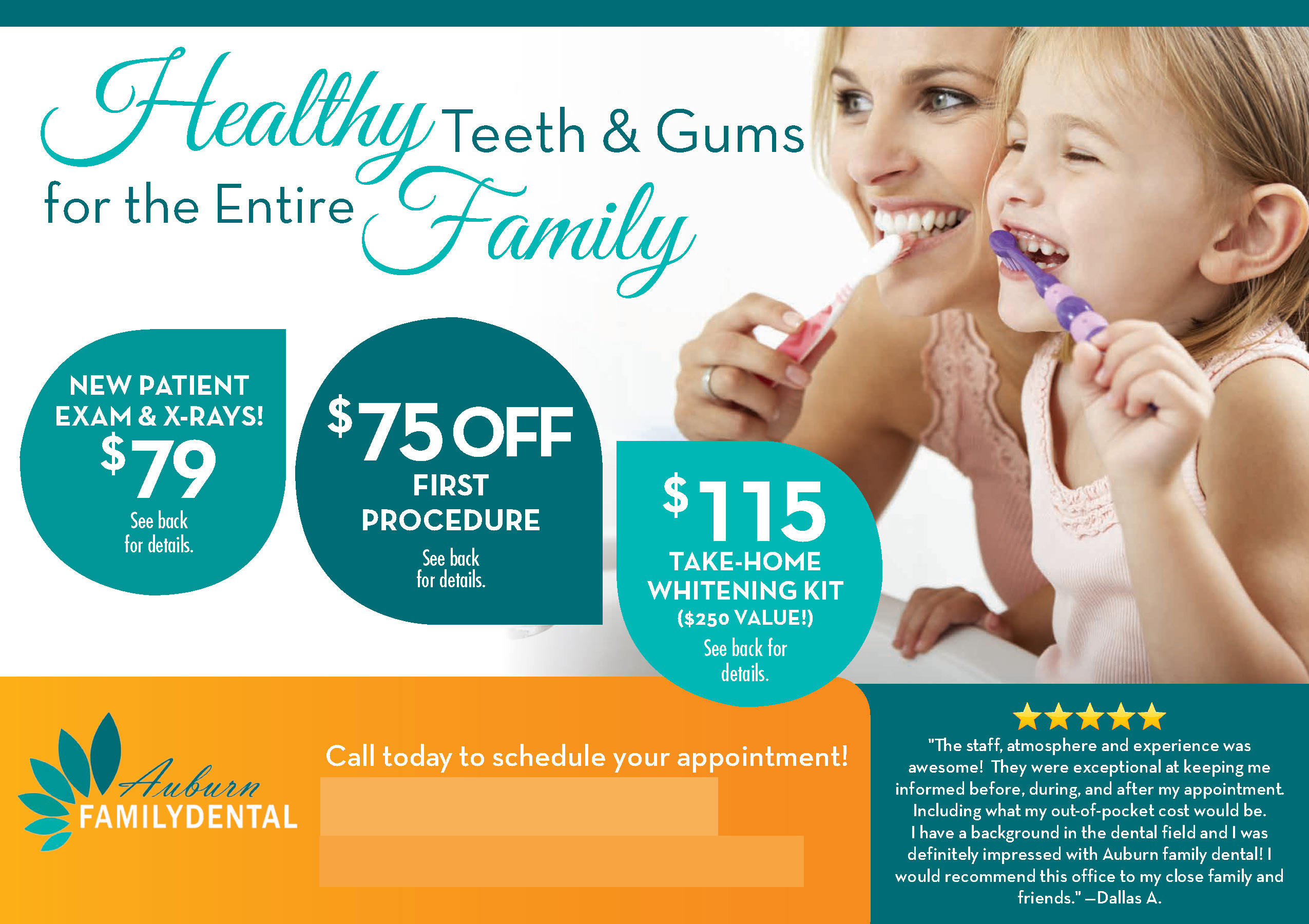 Successful Dental Services Postcard Campaign