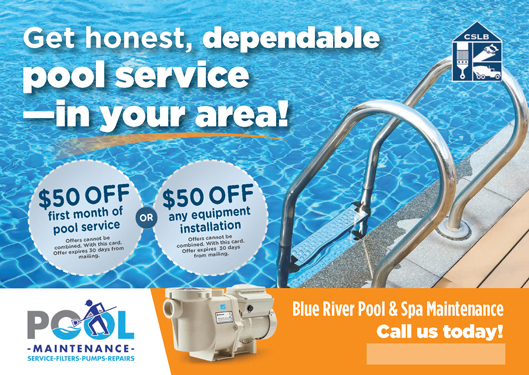 Successful Pool Service Postcard Campaign