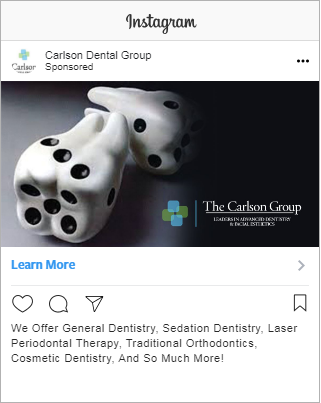 Successful Dental Services Instagram Ad