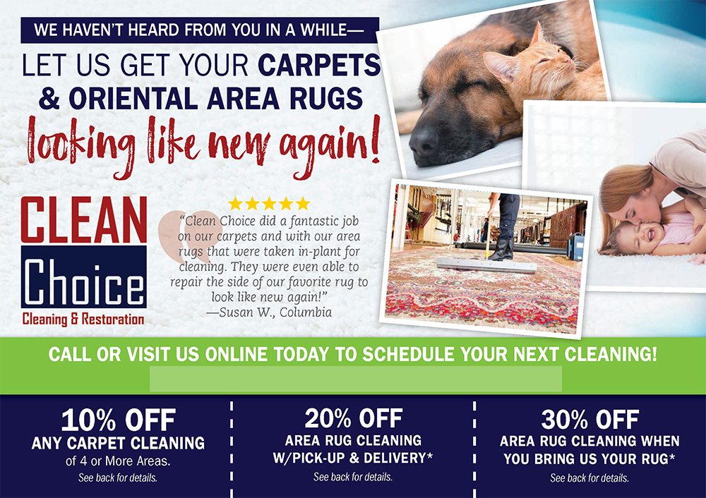 Successful Carpet Cleaning Postcard Campaign