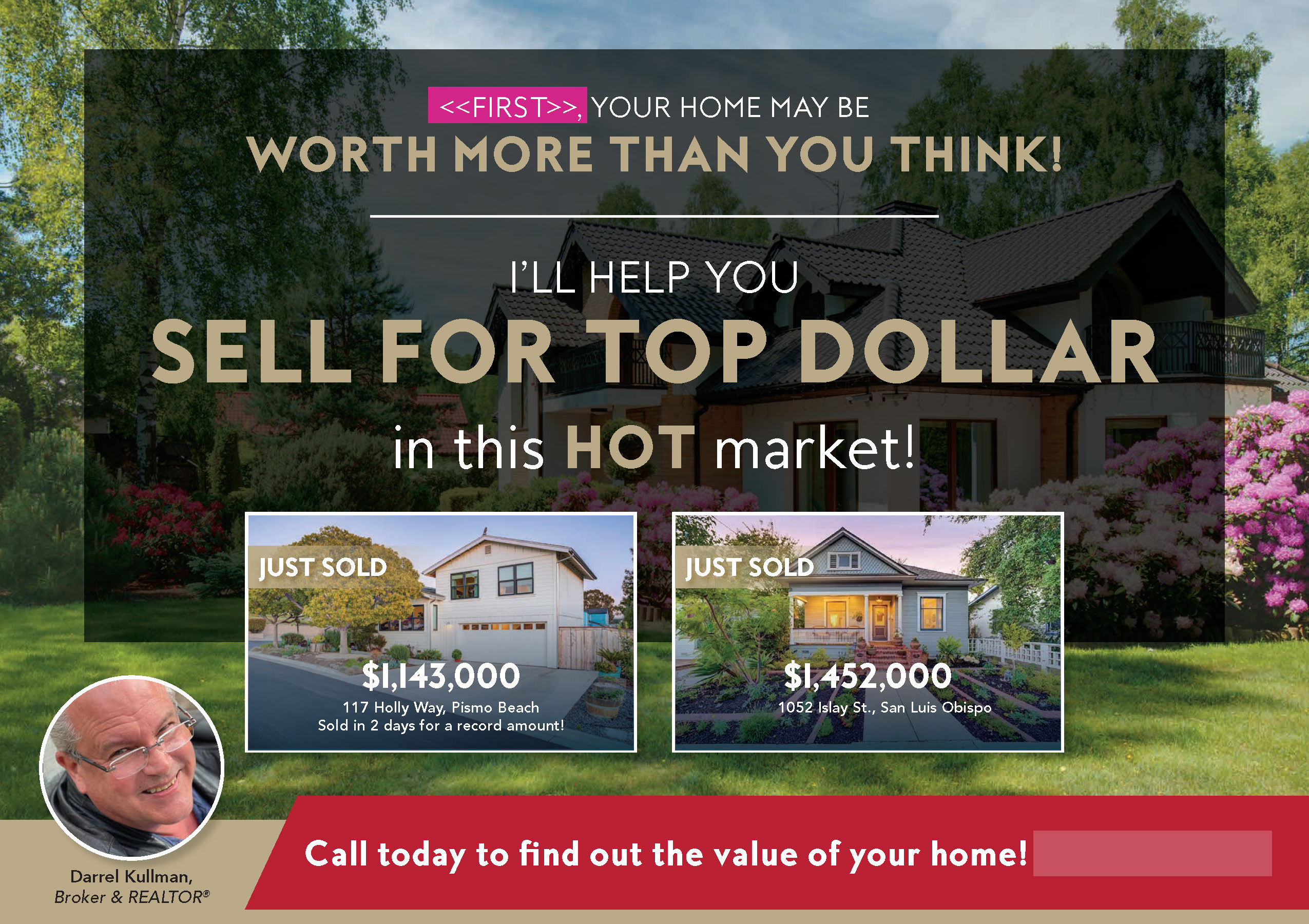 Successful Real Estate Postcard Campaign