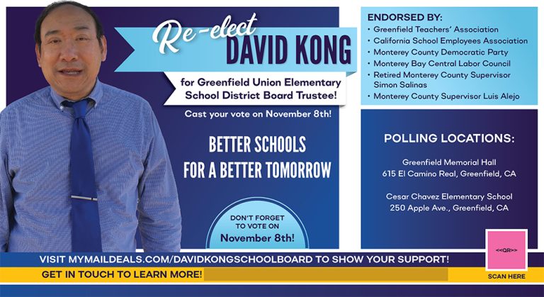 David Kong School Board