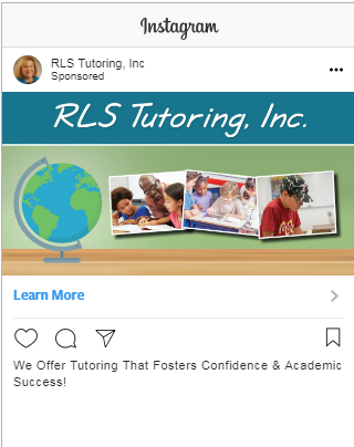 Successful Education Instagram Ad