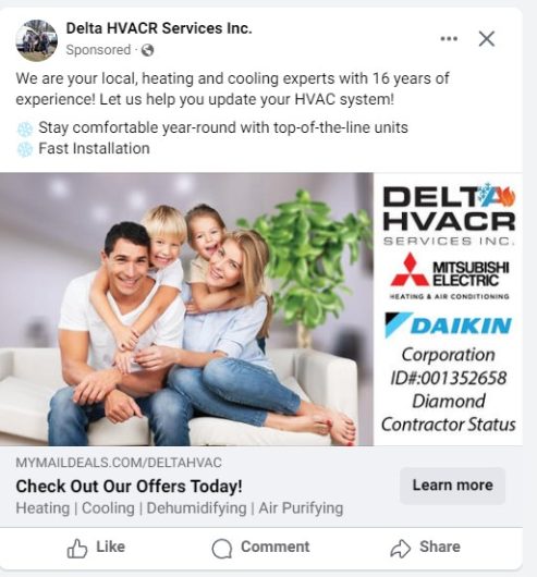 Facebook Ad Design