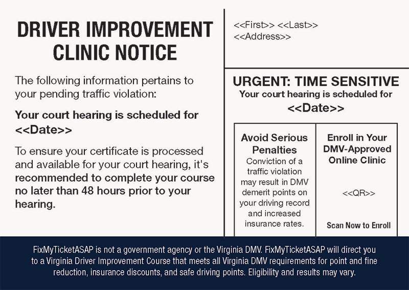 Successful Education Postcard Campaign