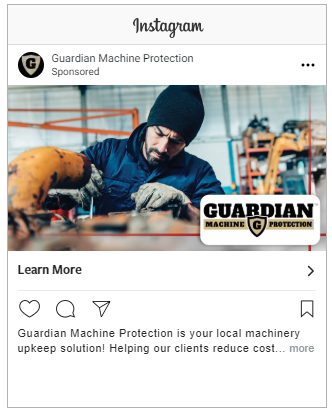 Successful Appliance/Equipment Repair Instagram Ad