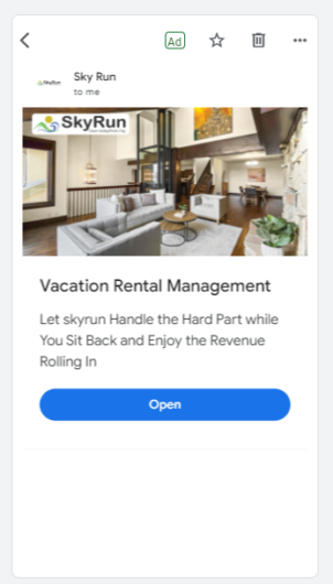 Gmail Ad Design