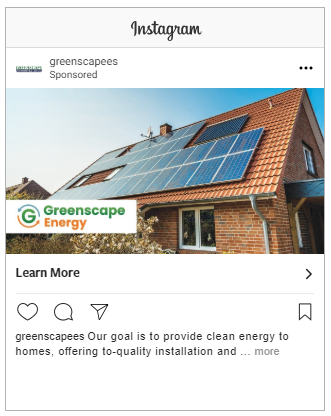 Successful Electric/Energy Instagram Ad