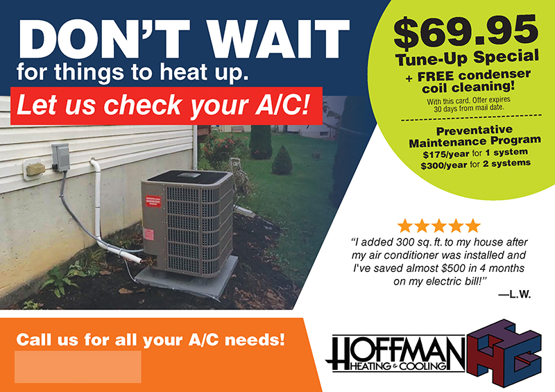 Successful HVAC Marketing Postcard Campaign