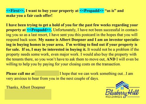 Blueberry Hill Holdings