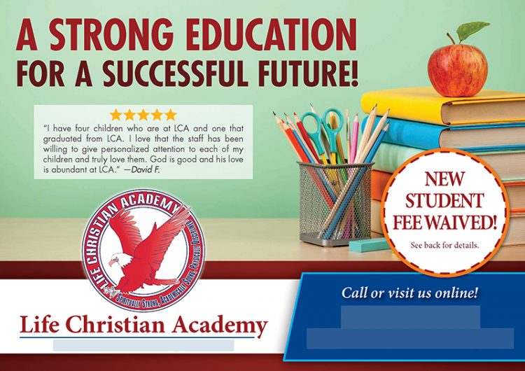 Life-Christian-Academy-Postcard