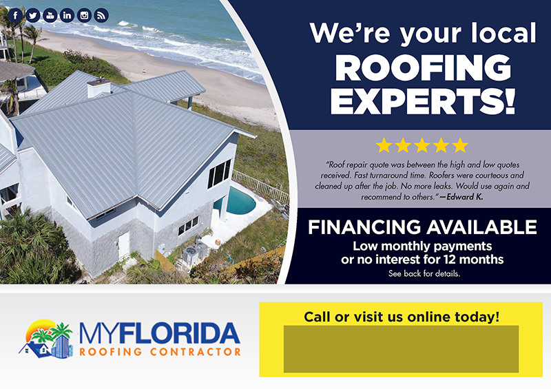 Successful Roofing Postcard