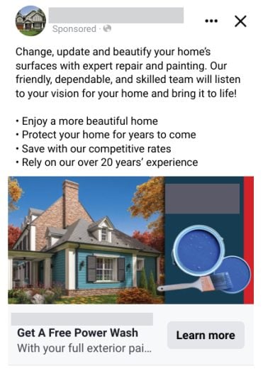 Facebook Ad Design