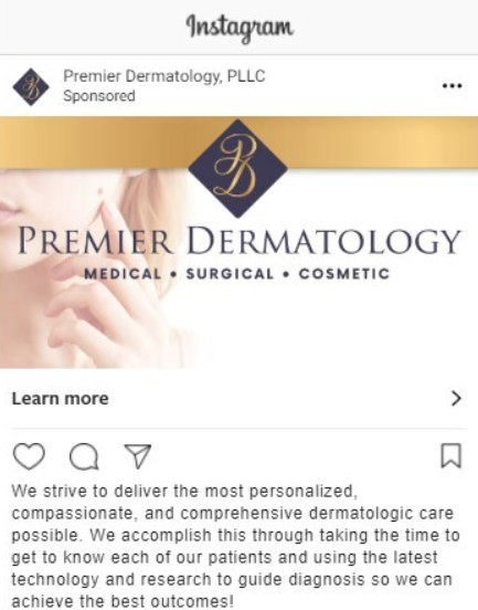 Successful Medical Services Instagram Ad