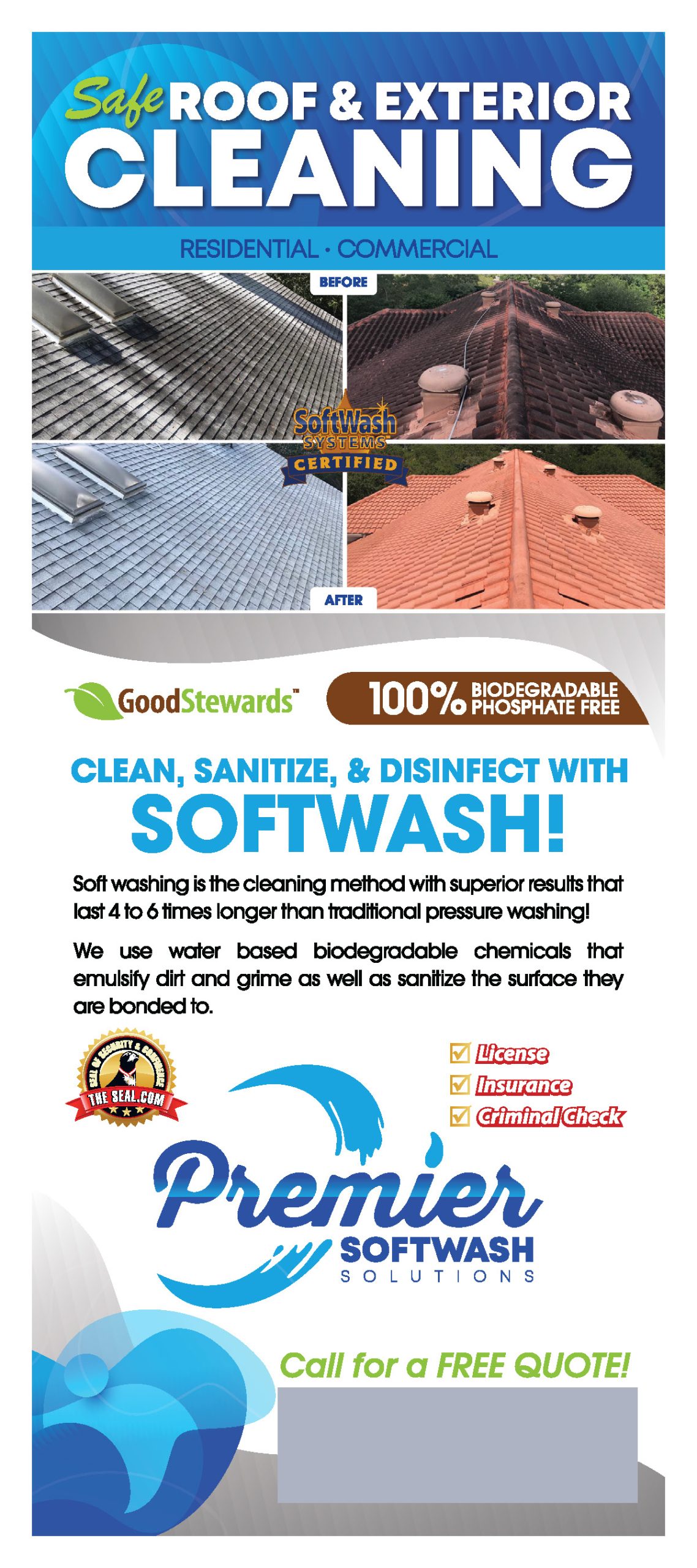 Successful Cleaning Services Postcard