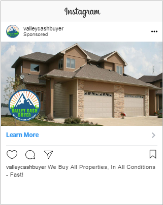 Successful Real Estate Investment Instagram Ad