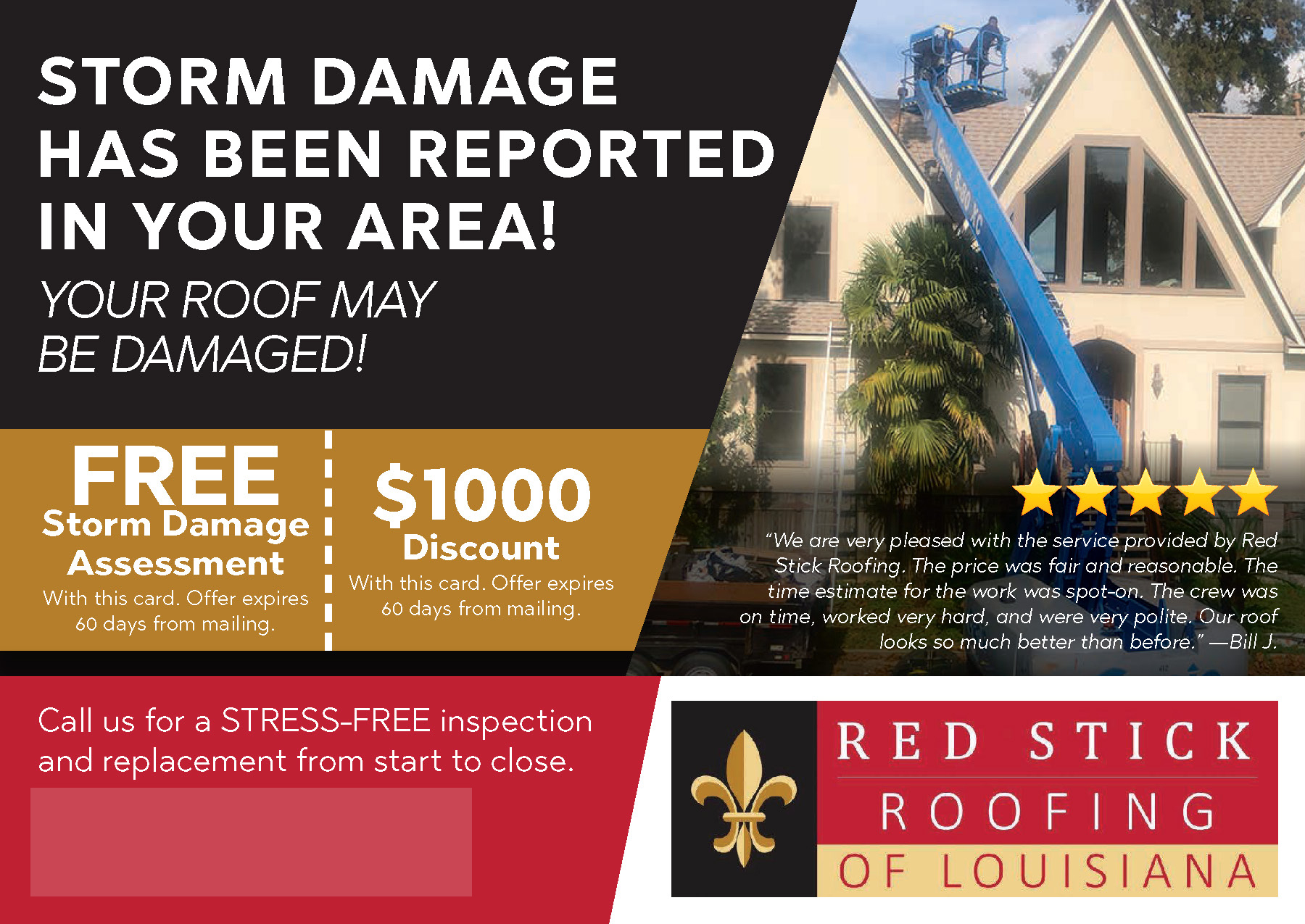 Successful Roofing Postcard Campaign