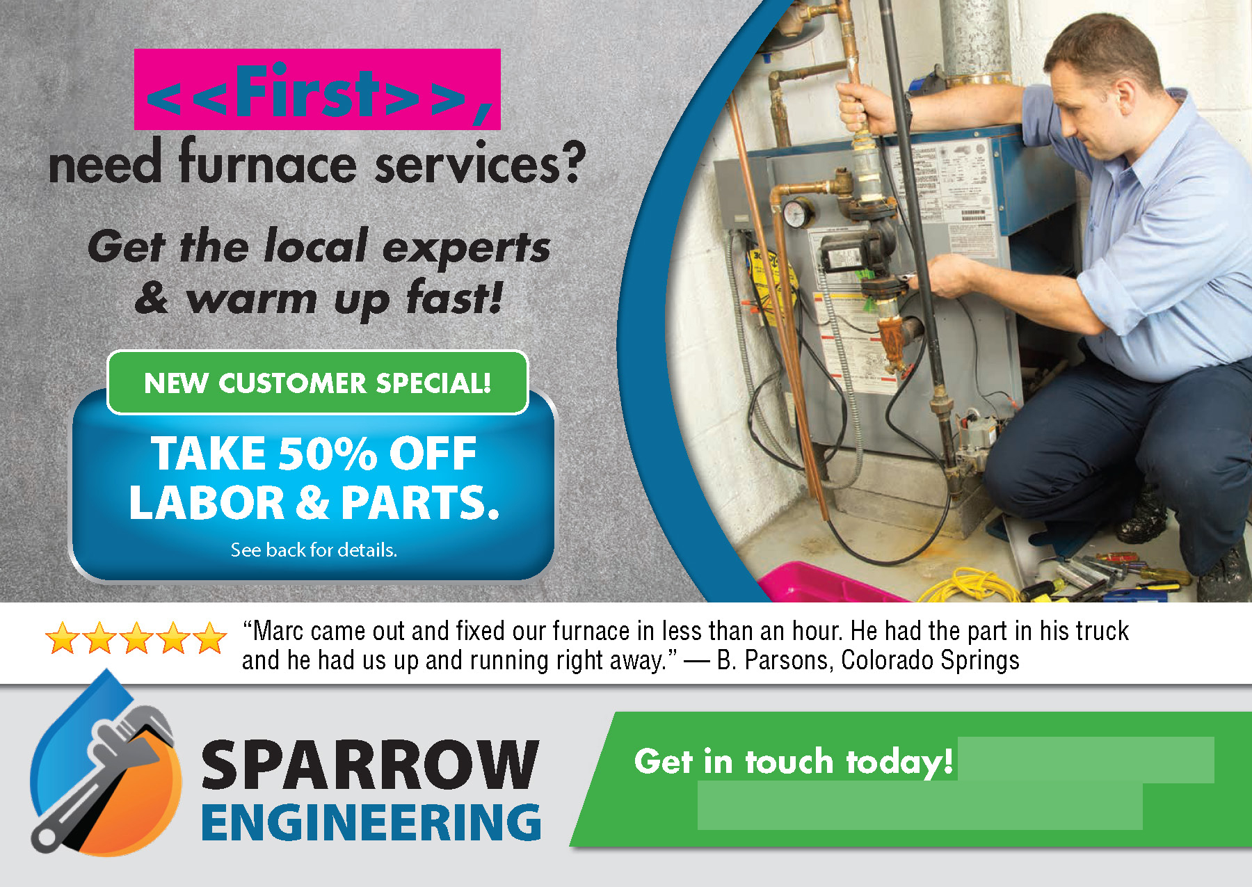 Successful HVAC Marketing Postcard Campaign