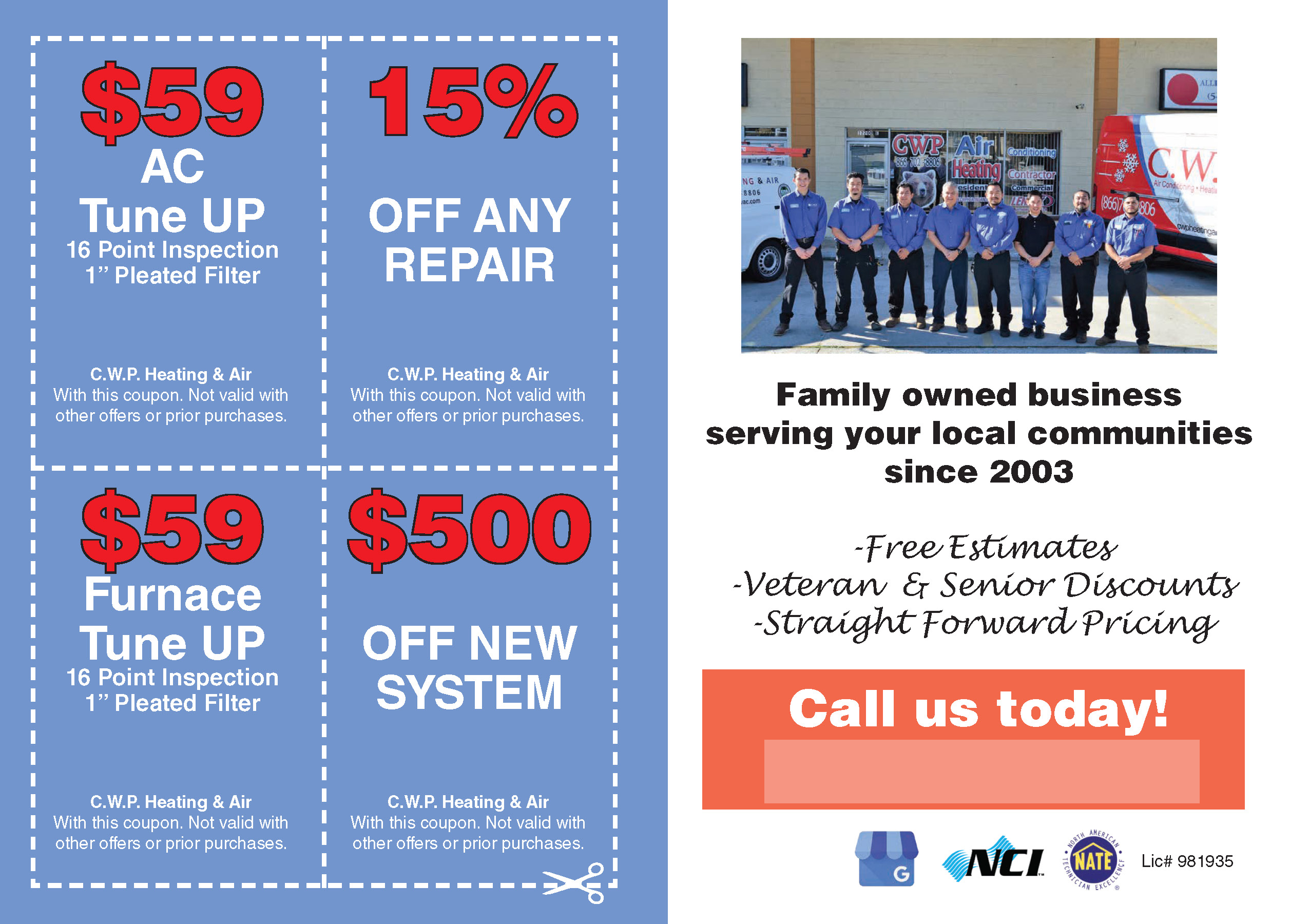 Successful HVAC Marketing Postcard Campaign