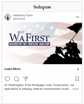 Successful Mortgage Instagram Ad
