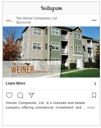 Successful Property Management Instagram Ad