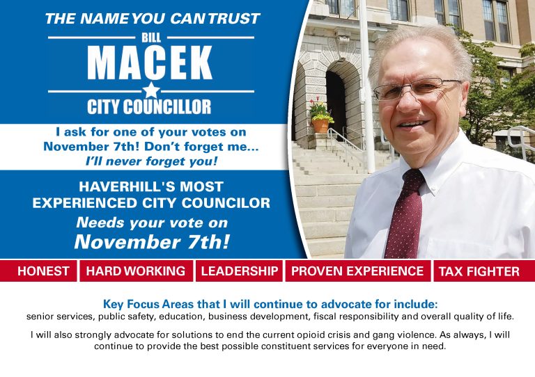 Political Campaign, Bill Macek