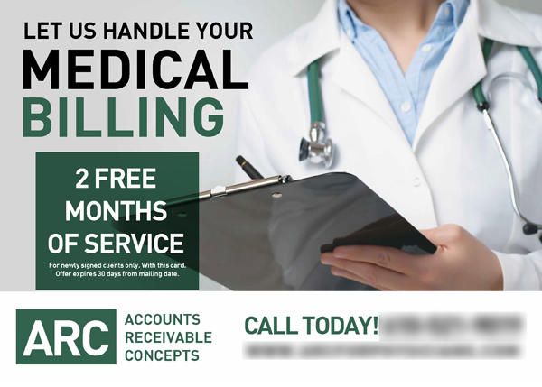 Successful Medical Services Postcard