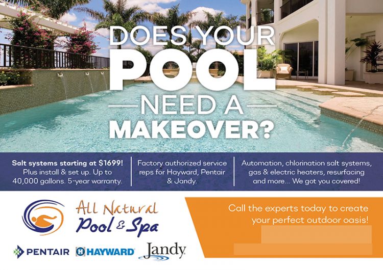 Successful Pool Service Postcard