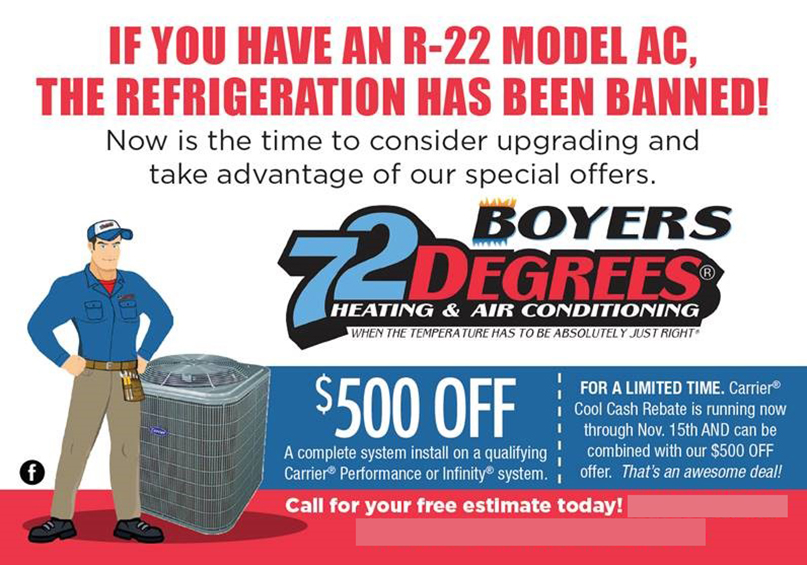 Successful HVAC Marketing Postcard Campaign