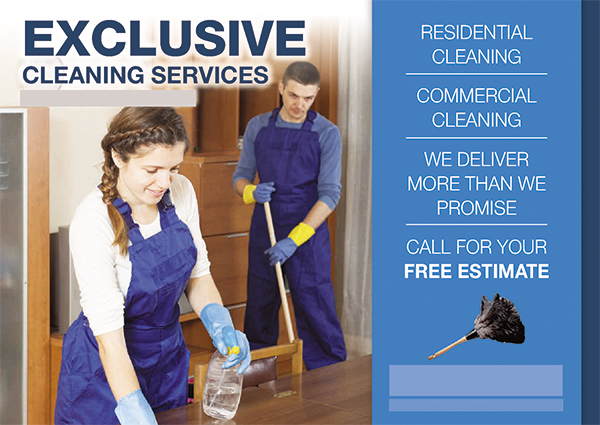 Successful Cleaning Services Postcard Campaign