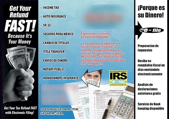 Successful Accounting/Taxes Postcard Campaign