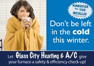Heating And Cooling Postcards For Glass City
